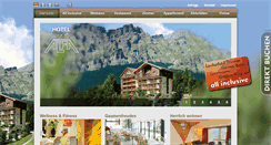 Desktop Screenshot of hotelalfa.ch